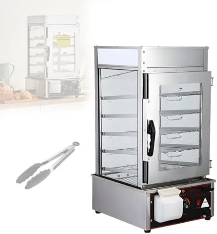 300X300 elektrische oven, Elektrische Stoomoven Voor Broodjes Met 5 Lagen, Geschikt Voor Commercieel Gebruik, Voor Winkelbuffetten