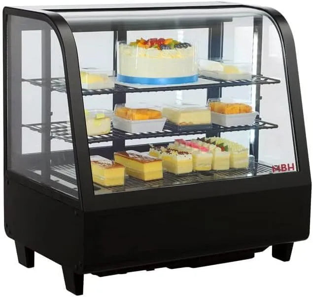 Koelvitrine, MBH Professionele op toonbank, industriële kleine koelkast voor horeca