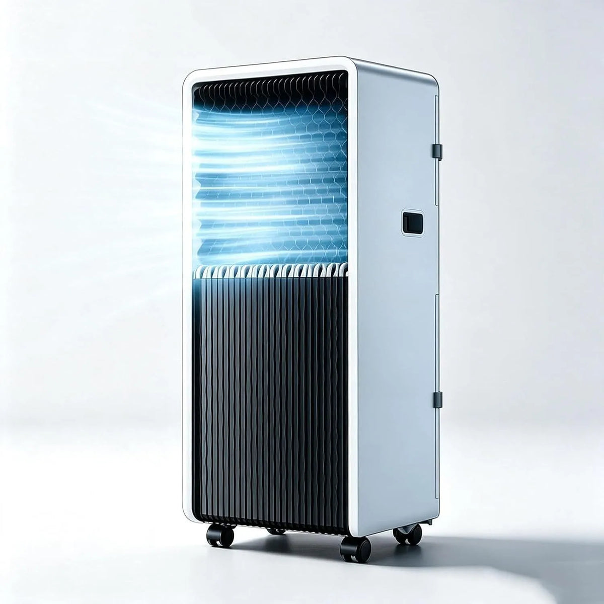 Airconditioner, 14000 BTU, 12000 BTU, koel- en verwarmingsfunctie, 14000 BTU Mobiele, 2-in-1 Koelen & Verwarmen Vrijstaande Airco met Rijwielen