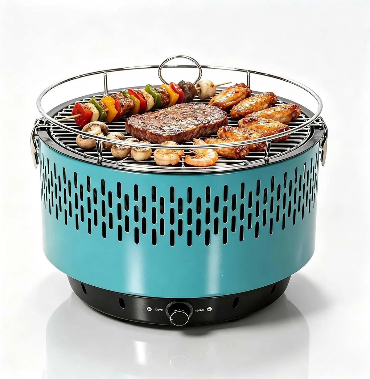 Draagbare Houtskool Tafelgrill en Mini-Fornuis geschikt voor Balkon