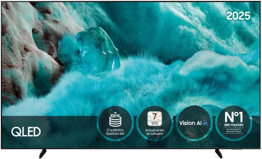 Samsung TQ98Q7FAAUXXC Smart TV, TV 98' OLED 4K UHD, beeldscherm met netwerk- en multimediafuncties