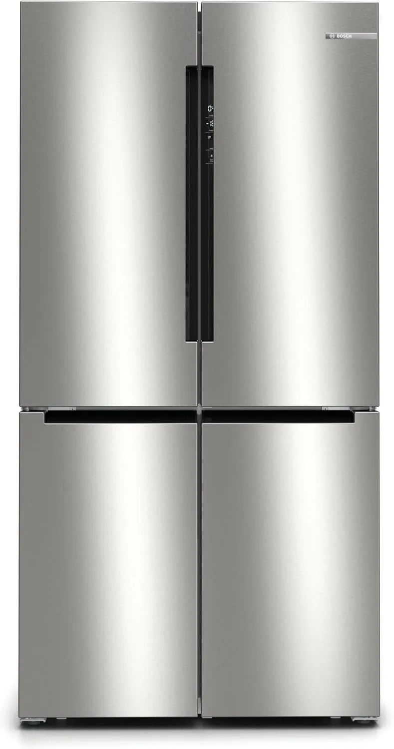 Bosch KFN96VPEA, 605 L, roestvrijstalen behuizing, zijkoeler Freestanding 605 L E roestvrij staal