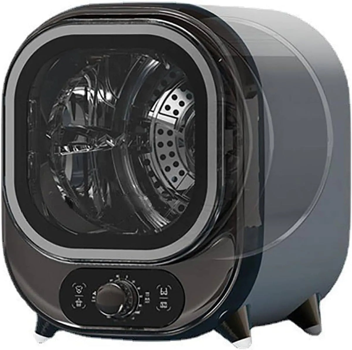 450W compacte droger elektrische droogmachine met roestvrijstalen trommel, 0,8 kg, dubbel binnenvatontwerp en 0,8 kg binnenvatvolume