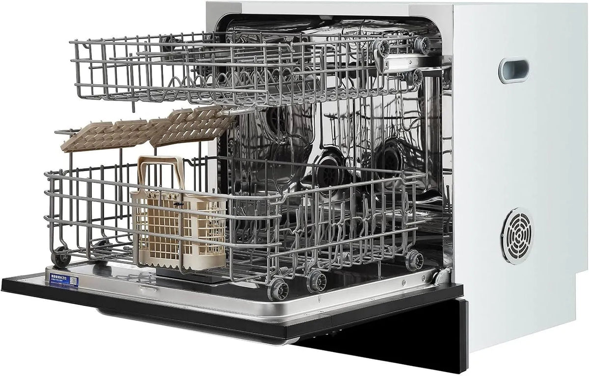 Vaatwasser, 25 inch, slimme, 25 inch lades Full Console met direct aansluiten van de waterleiding, 3 lagen ultrafijne filtratie