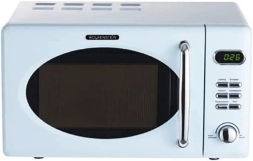 Wolkenstein WMW720 BL I 700 W magnetron, 24,5 cm, opwarmen en ontdooien met vermogensstanden