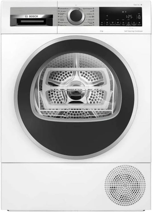 Bosch WQG245D1ES wasdroger, met warmtepomp, halve lading, automatische droogprogramma's voor kleding