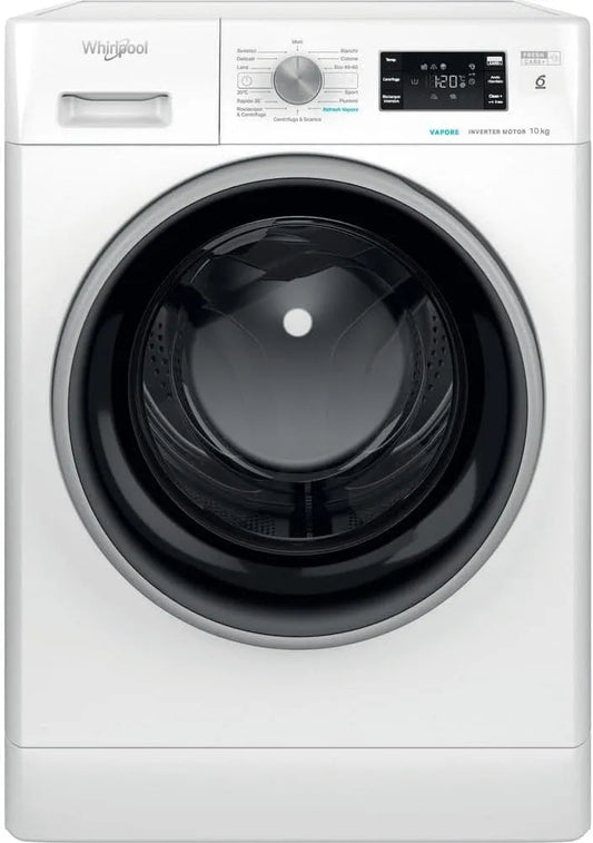 Whirlpool FFB 1048 BSV wasmachine, wasprogramma's met elektronische bediening