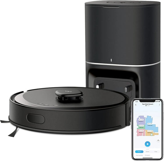 RV30 robotstofzuiger, 5300Pa, automatische werking, slimme navigatie en kaartregistratie, Tapo Max Plus met kartering 5300Pa