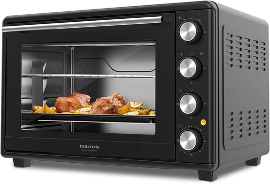 Taurus, 2000 W, Tafeloven 45 liter, 2000 W vermogen, stay-on-functie, dubbel glas versterkt
