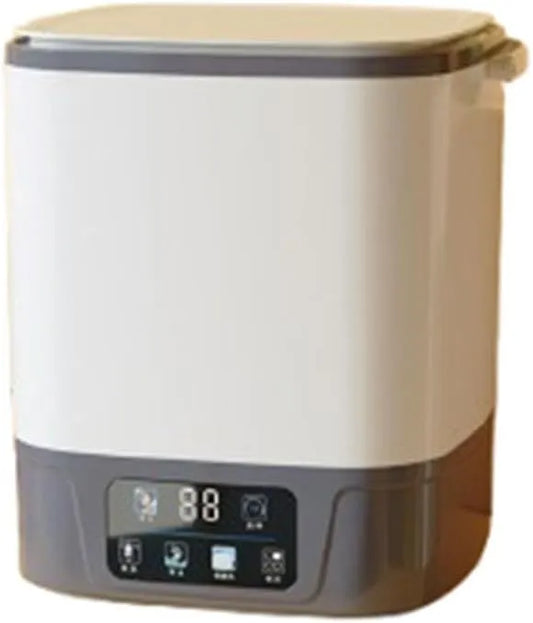 Wasmachine, automatische werking, Opvouwbare kleine slimme, wasprogramma's met elektronische bediening