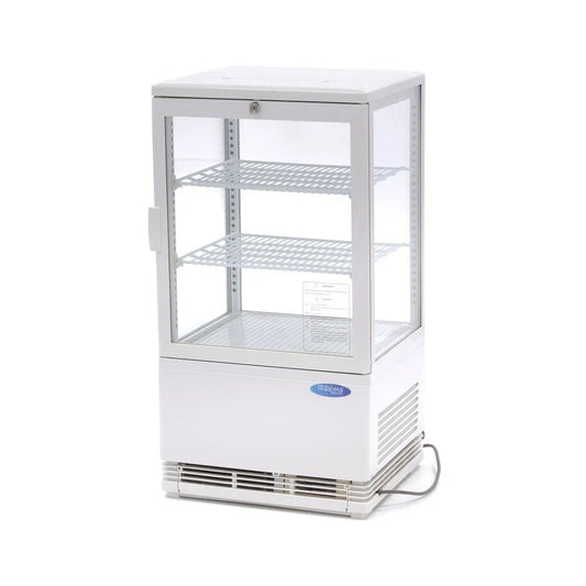 Koelvitrine, 43 cm, Maxima Mini, gekoelde presentatie achter een transparante deur