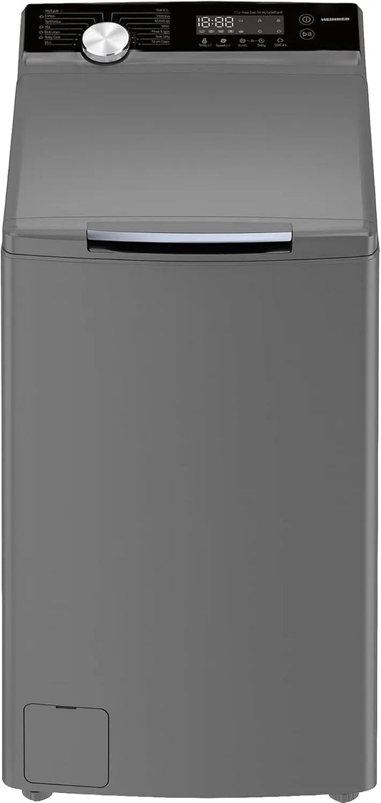 HWM-TL8013IVKSA wasmachine, digitaal display, invertermotor, +++ 8 kg bovenlader, inverter motor, antraciet afwerking