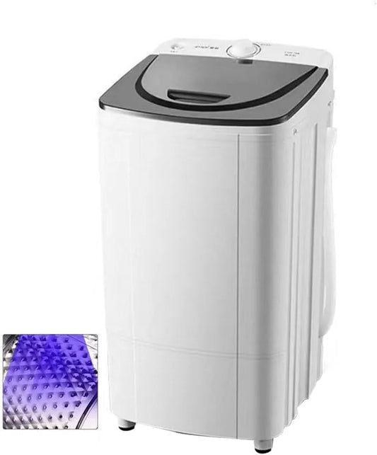 Wasdroger, 10 kg, WhYaTT, energiebesparende en energiebesparende centrifuge, blauw licht 360 graden, draagbare 2800 omw/min