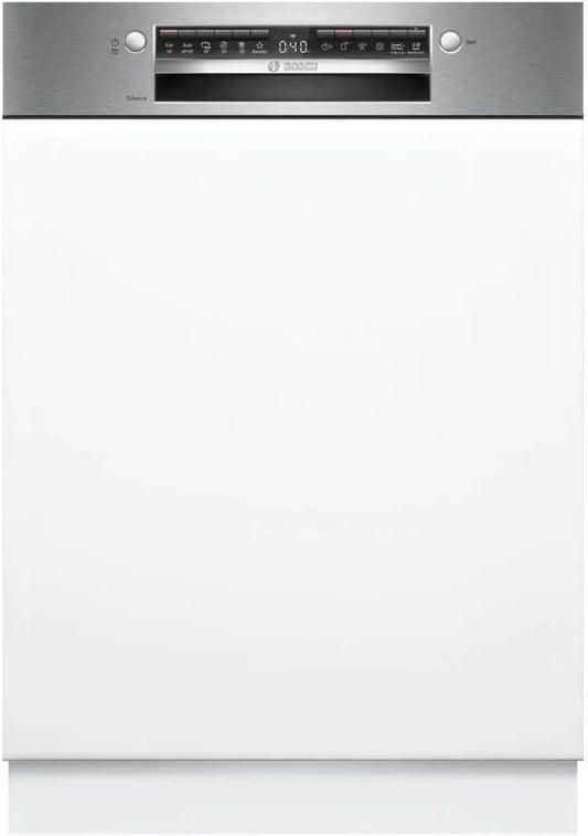 Bosch SMI4HVS14E vaatwasser, 60 cm, Serie 4 Slimme deels geïntegreerde, VarioFlex-manden, 3-voudig rackmatiek, Smart Start, Silence programma