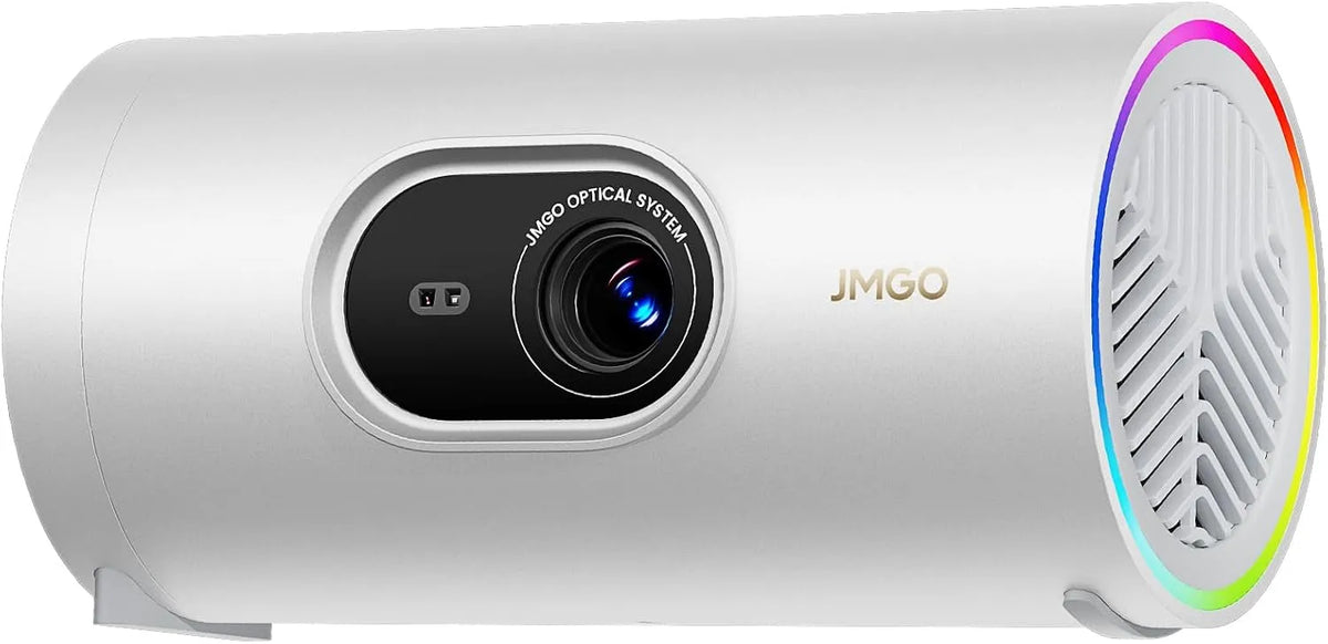 HDR10 projector, JMGO Picoplay Mini Beamer, Gimbal real-time autofocus, 200' voor buiten