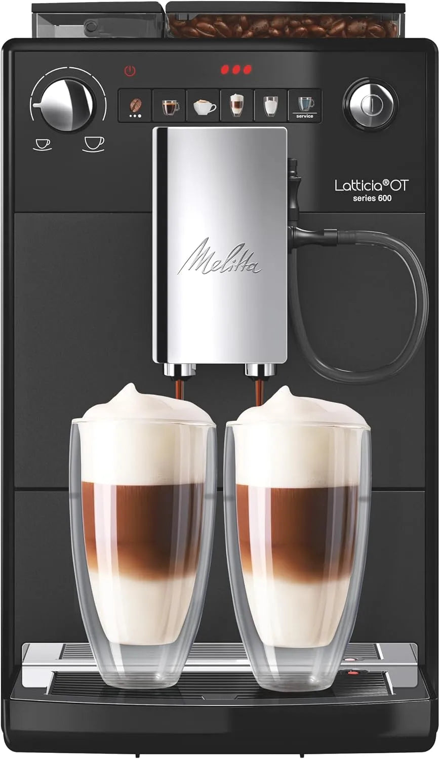 F30/0-100 espressomachine, MILELITTA OT, espresso-extractie met drukregeling