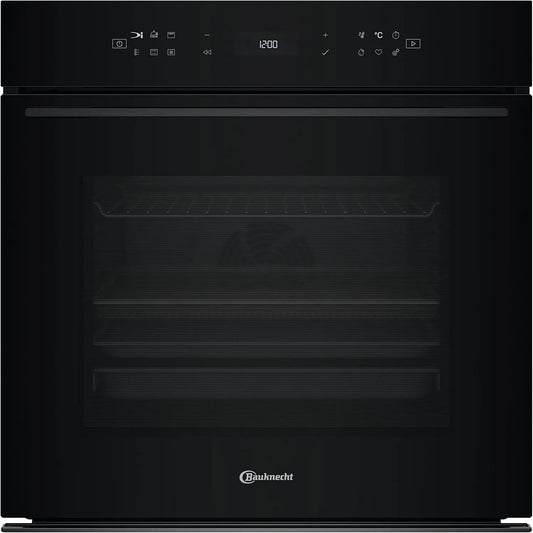 Bauknecht BBI78HT1SK elektrische oven, digitaal display, heteluchtfunctie, Inbouw-heteluchtoven, energielabel A+/ 73 liter