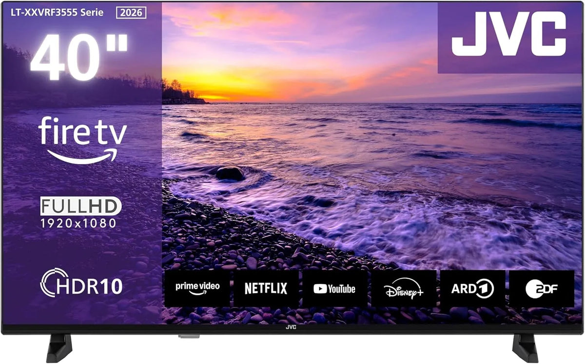 LT-40VRF3555 Smart TV, 40 inch, spraakbediening, JVC Fire TV, met Alexa spraakbesturing en drievoudige tuner