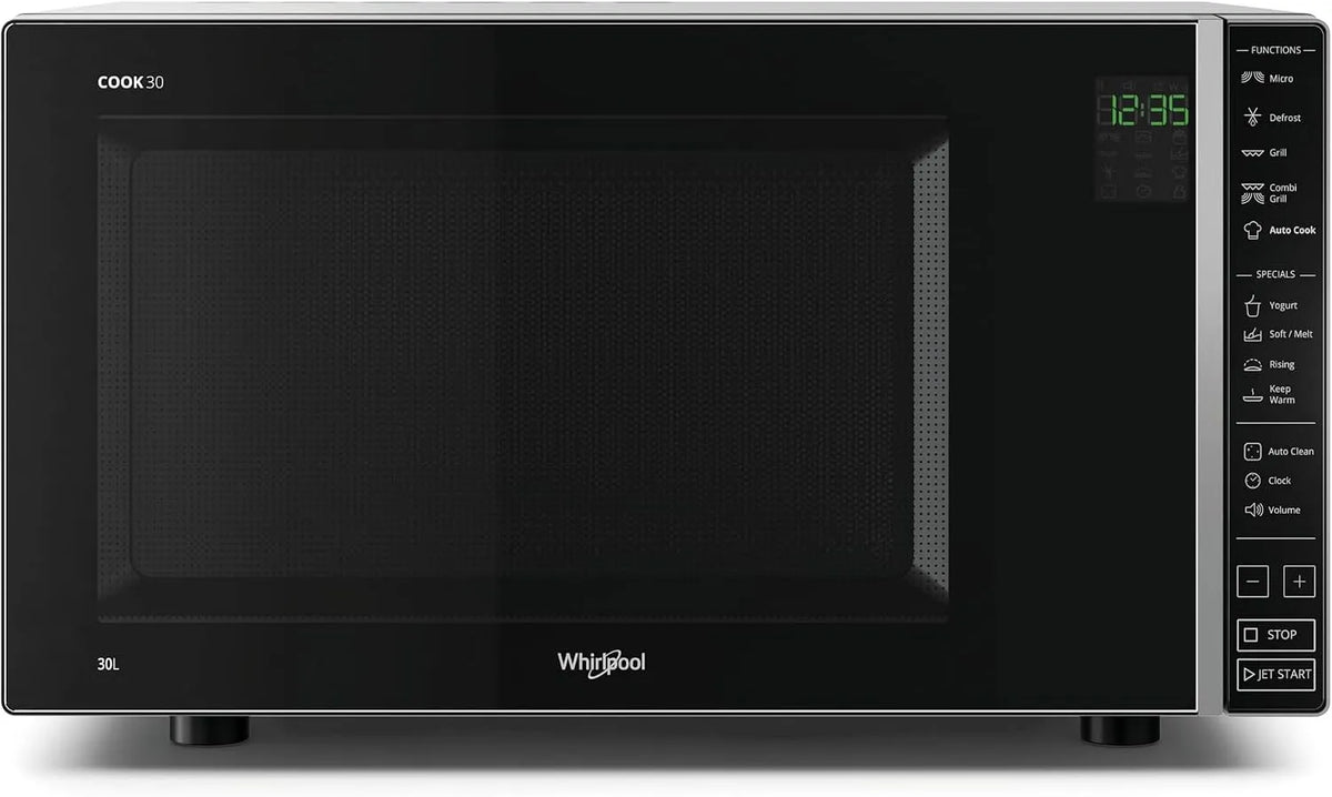 Whirlpool MWP 303 SB magnetron, Cook 30 + grill, met hoog grillrooster