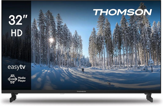 DVB-T/T2/C/S/S2 32HD2S13 IPL-ontharingsapparaat, 32 inch, 81 cm, Thomson 32 inch, Niet-Smart, Triple Tuner, Dolby Audio, Verlichte afstandsbediening