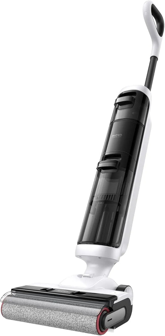 Dreame K20 stofzuiger, automatische werking, MOVA Natte en droge, lichtgewicht van 4 kg, automatische reiniging van borstel, looptijd van 30 minuten