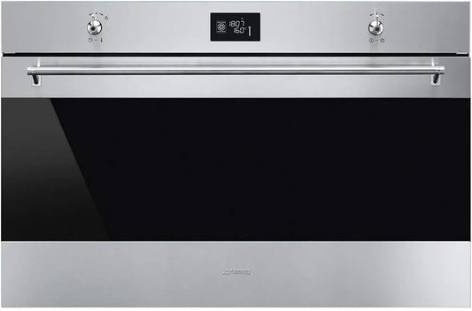 Smeg SF9390X1 elektrische oven, 115 l, 3100 W, bakfuncties met temperatuur- en tijdregeling