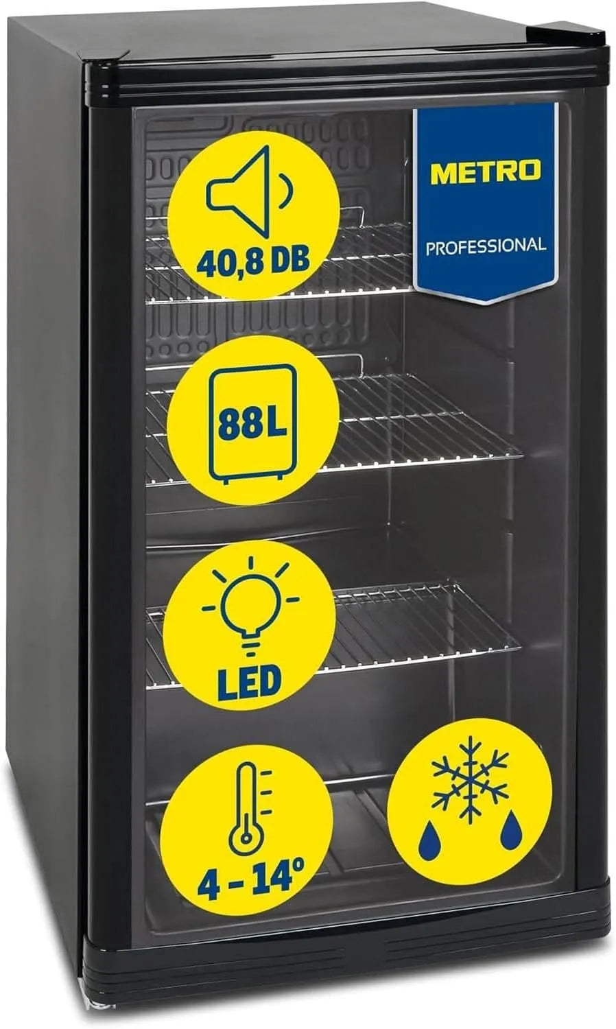 GPC1088 koelkast, 83 cm, 43 x 49 x 83 cm, METRO Professional Dranken