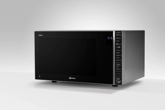 Bauknecht MW 304 M magnetron, 900 W, 1050 W, elegant zwart, opwarmen en ontdooien met vermogensstanden