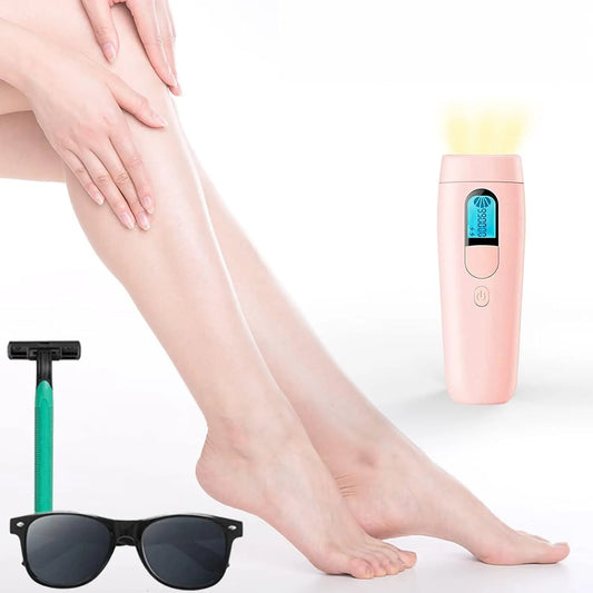 IPL-ontharingsapparaat, ADITAM laserontharing voor dames en heren Permanent pijnloos voor gezicht, het hele lichaam, 990.000 flitsen Double the