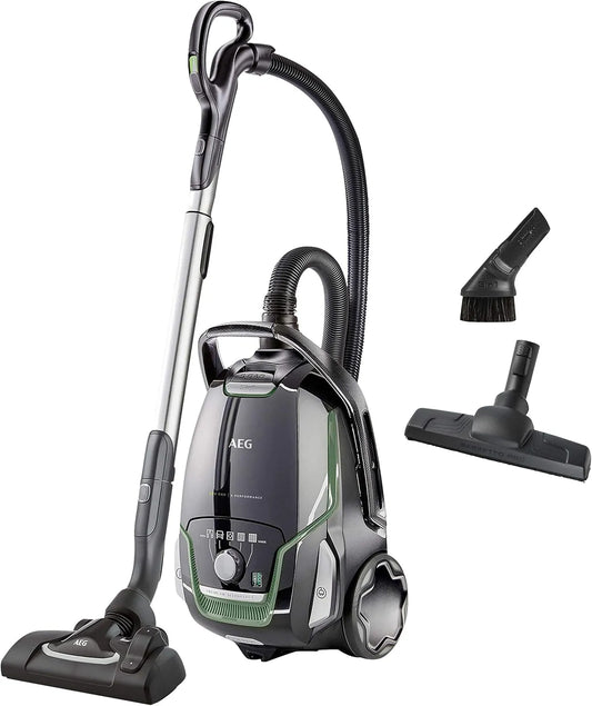 AEG VX9-2 stofzuiger, 66 dB, Hoge filtratie, Allergie Plus-filter wasbaar, 3in1 Multifunctioneel mondstuk, 12 Meter Actieradius