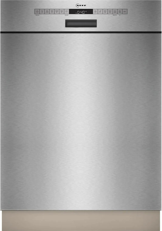 S125ECS15E N 50 vaatwasser, 60 cm, stille werking, Slimme onderbouw, Made in Germany, sterke reiniging met Chef 70oC, geborsteld staal