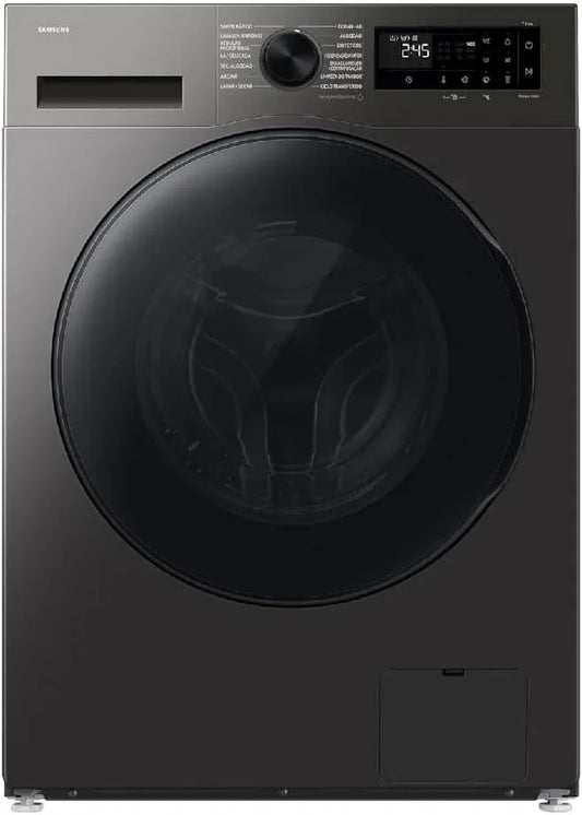 Samsung 1400RPM WD90HG5U34BXEP was-droogcombinatie, Wasmachine en Droger 9 kg/6 kg Zwart