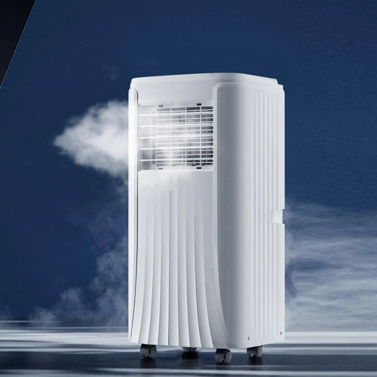 Airconditioner, 8000 BTU, Draagbare, compacte met koelende 8000 BTU-luchtontvochtiger, 120° oscillerende verdampingsluchtkoeler voor kamer