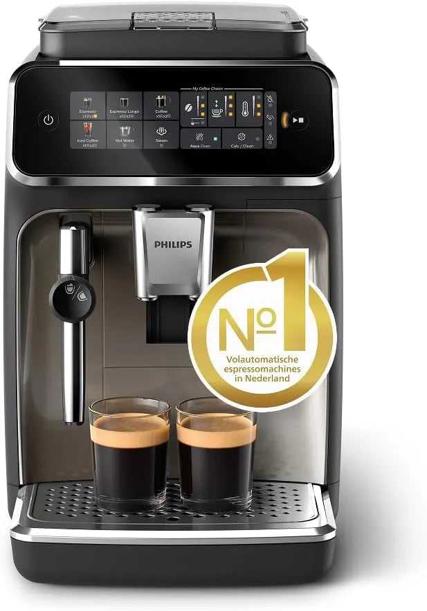 Philips espressomachine, 3300-serie, 5 Warme & Koude dranken, espresso-extractie met drukregeling