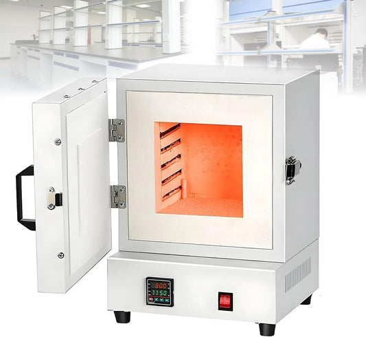 Elektrische oven, 2000w, Draagbare Compacte 2000w, Hittebestendige Moffeloven Met Slimme Temperatuurweergave, Voor Thuisgebruik