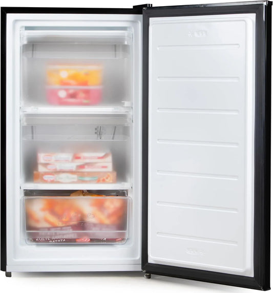 PR143DV vriezer, PRIMO Tafelmodel, Diepvries Vrijstaand, diepvriesopslag met temperatuurregeling