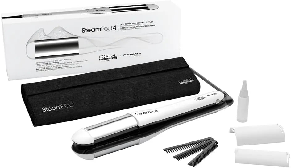L'Oréal Professionnel SteamPod 4 stoomstijltang voor gladmaken, krullen en verschillende haartypes