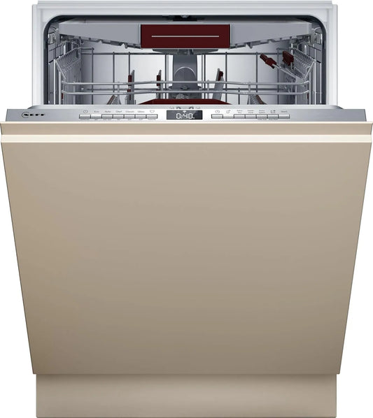 S255ECX15E N 50 vaatwasser, 60 cm, volledig integreerbaar, automatische programma's voor servies