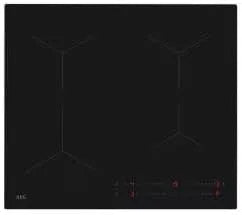 AEG TO84IA0FIT inductiekookplaat, 80 cm, automatische werking, Autark 80 cm, 4 kookzones met krasbestendig SaphirMatt SE-oppervlak, slider-bediening