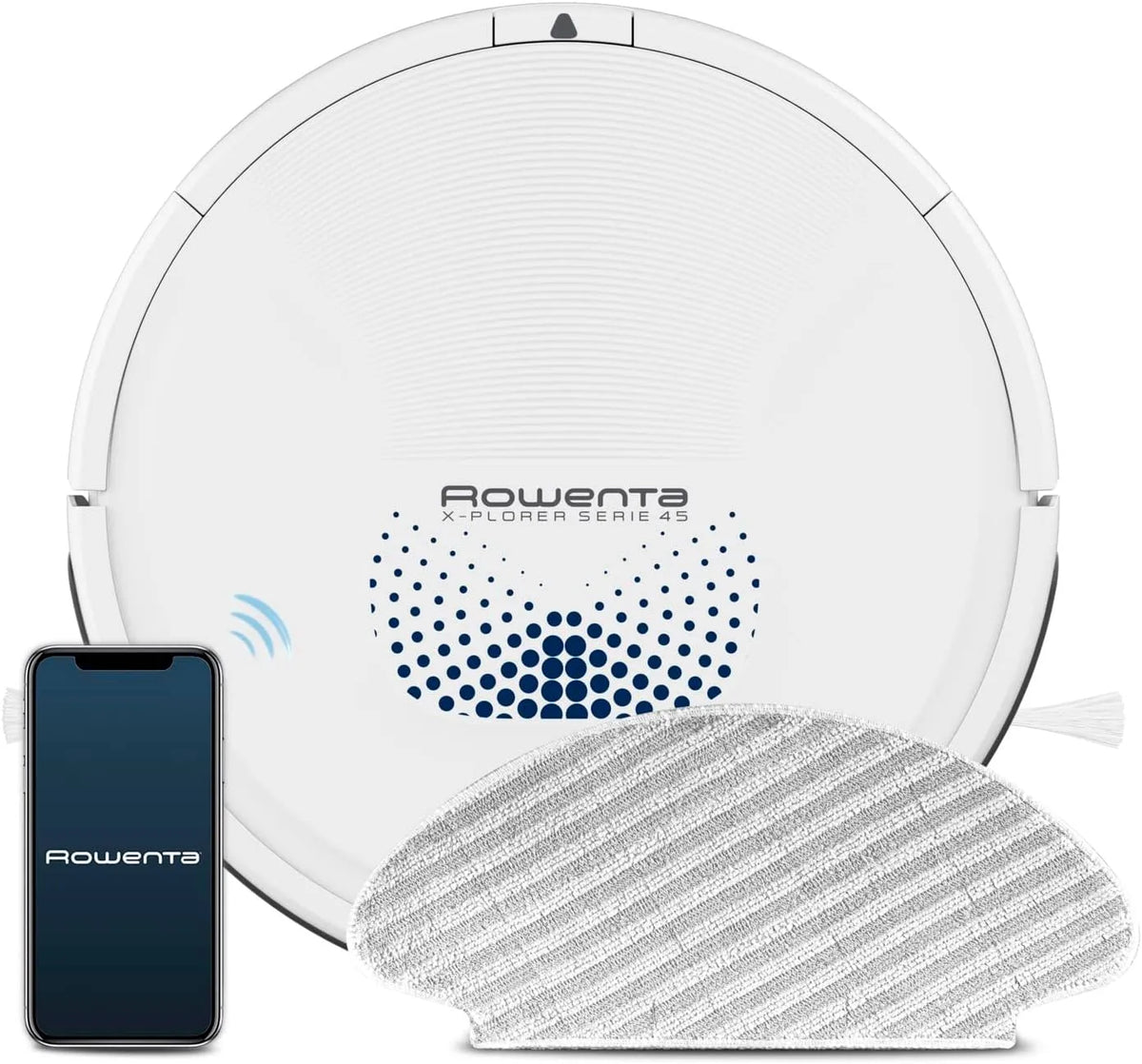 Rowenta RR8277 robotstofzuiger, slimme navigatie en kaartregistratie, X-plorer Serie 45, 3 navigatiemodi